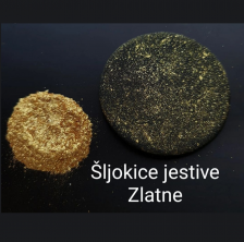 Jestive Šljokice i - ZLATNE 2g